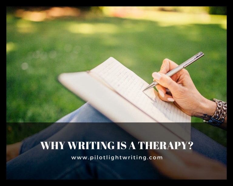 why writing is a therapy