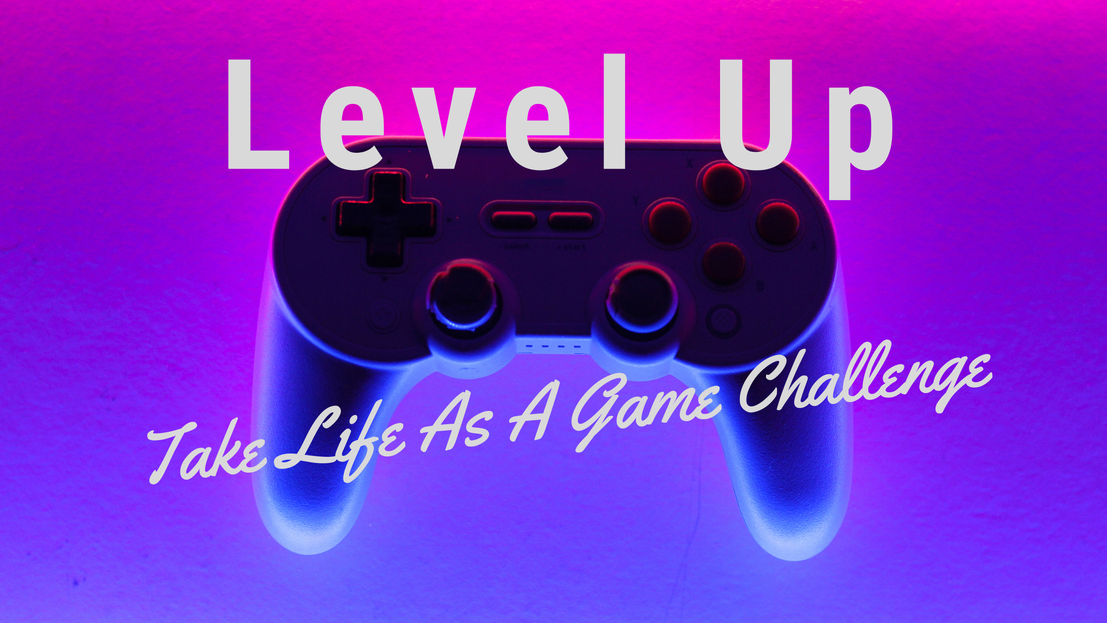 Take Life As A Game Challenge